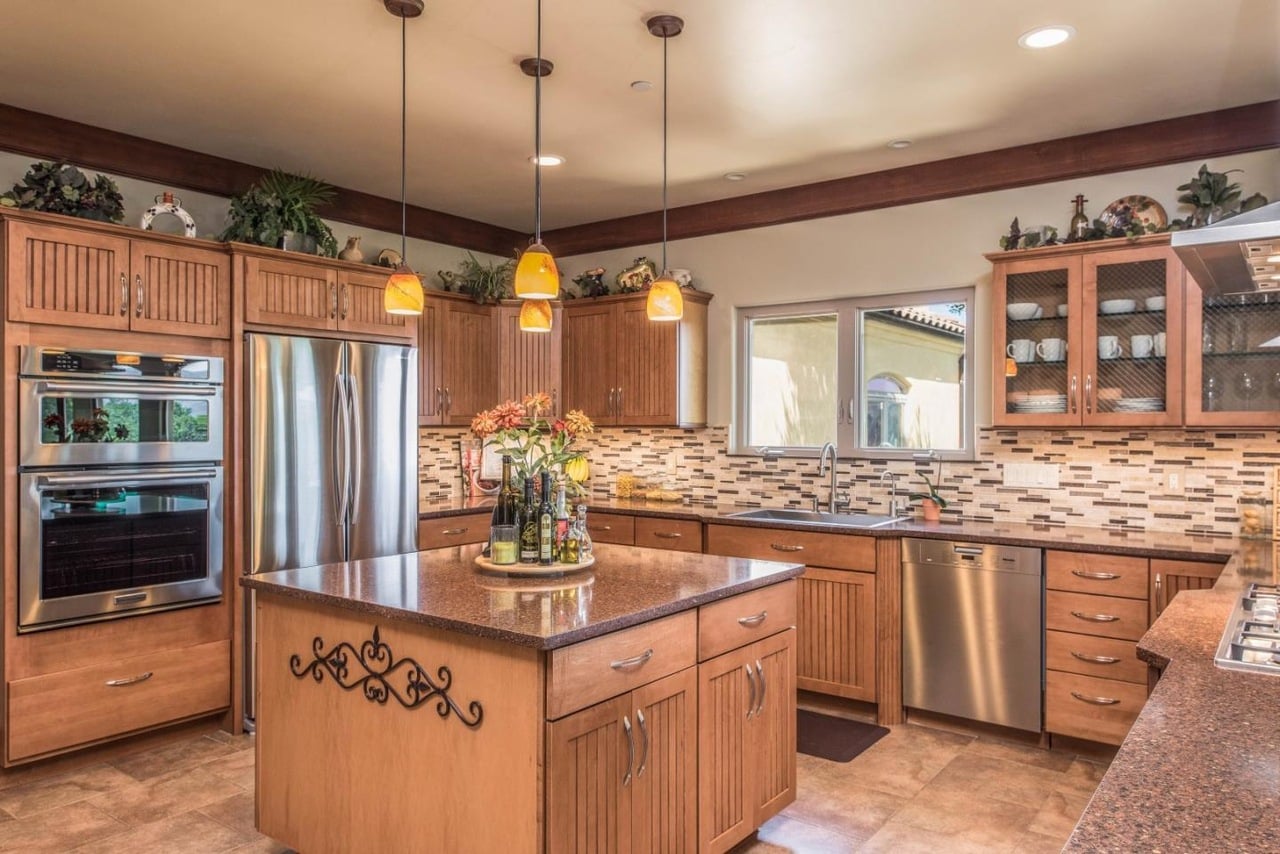 Carmel Valley Home For Rent with large kitchen